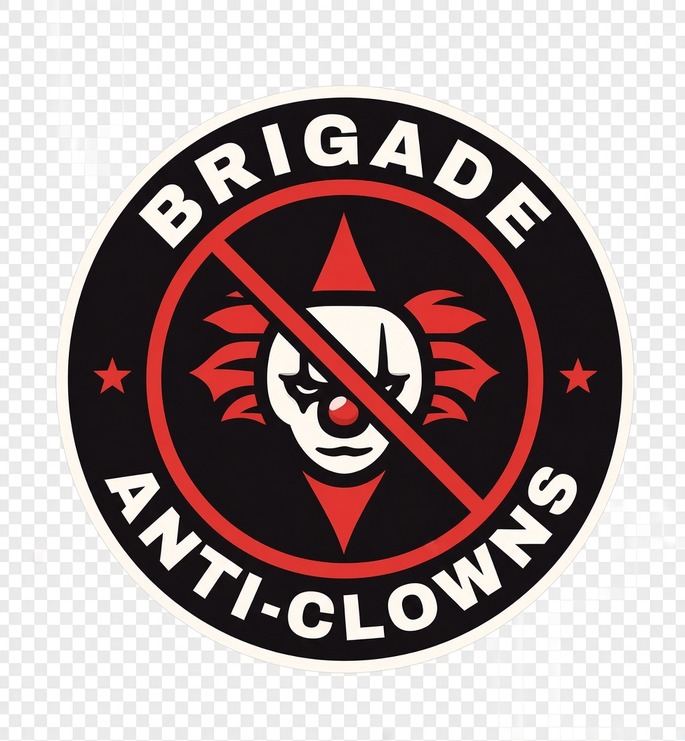 Logo de La Brigade Anti-Clowns
